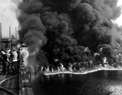 Cuyahoga River Fire 1952